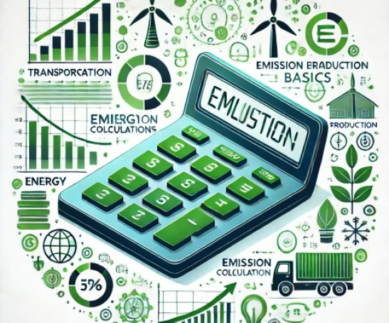 calculator surrounded by icon